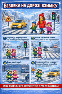 Безпека на дорозі взимку